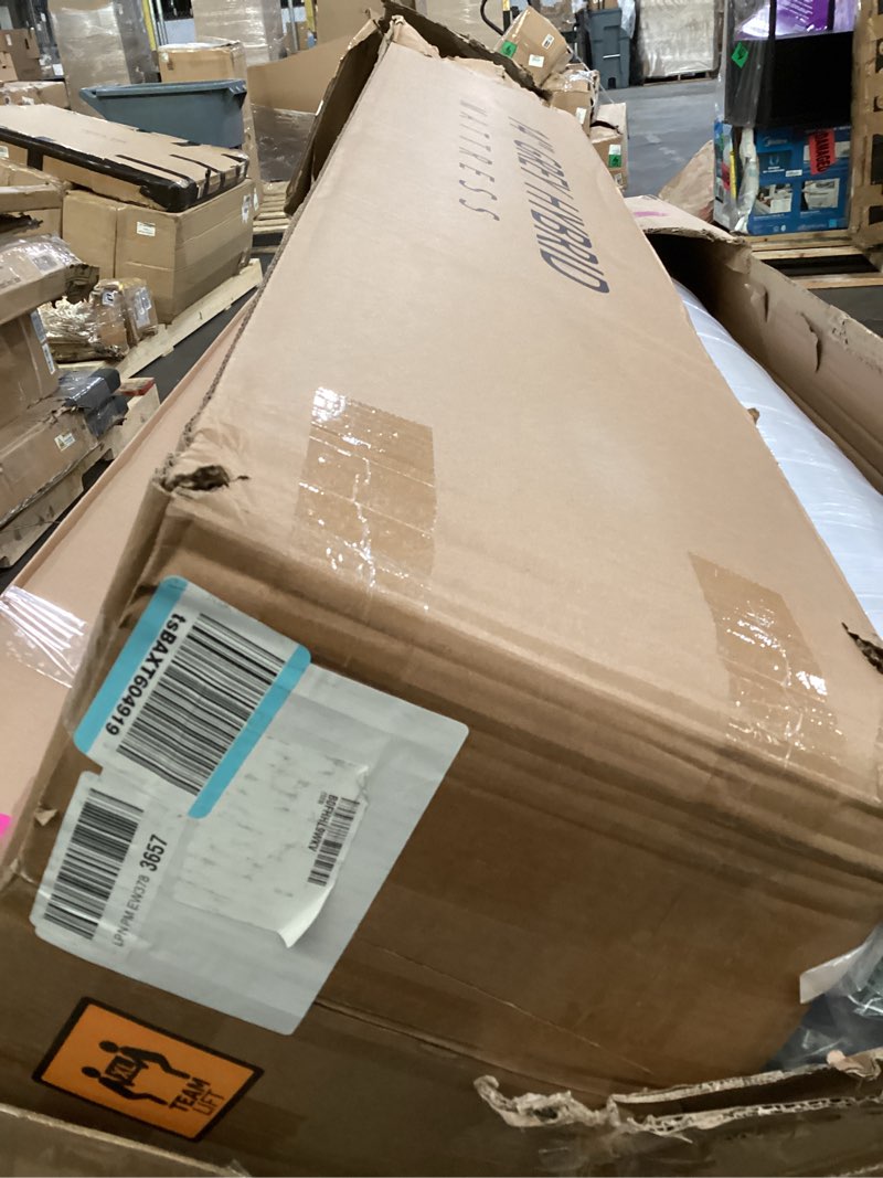 Condition photo showing New/Like New for Queen Mattress, 14 Inch Hybrid Queen Size, Medium Feel Foam and Individual Pocket Springs, Fiberglass Free Bed Mattress, Extra Edge Support, Pressure Relief, CertiPUR-US Queen (U.S. Standard) 14 Inch