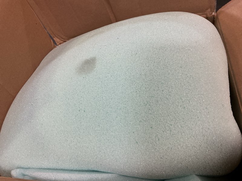 Condition photo showing Good Condition for linenspa memory foam mattress topper, twin size - 3 inch gel infused memory foam - plush feel - cooling and pressure relieving - certipur certified twin 3 inch classic gel