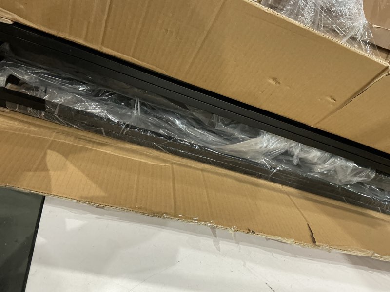 Condition photo showing Good Condition for 2-pack garage wall shelves, 2' x 4' heavy duty wall mounted storage rack with 6 hooks, 500 lbs capacity (250 lbs each), steel garage organization shelving for tools, bins, and power equipment