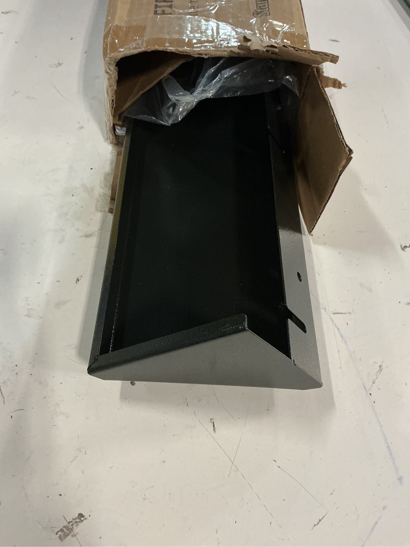 Condition photo showing Good Condition for stanbroil adjustable fireplace hood 28.5 to 48" accessory, black powder coat fireplace hood heat shield