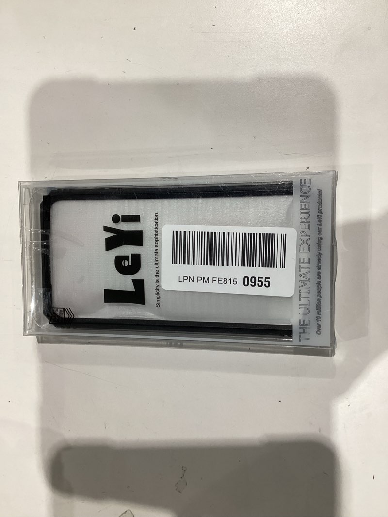 Condition photo showing New/Like New for leyi for samsung a35-5g case: samsung galaxy a35 5g phone case with screen protector [2 packs], slide camera cover & kickstand, cell 35a military-grade protection para samsung a35 case, black black galaxy a35 (6.6'')