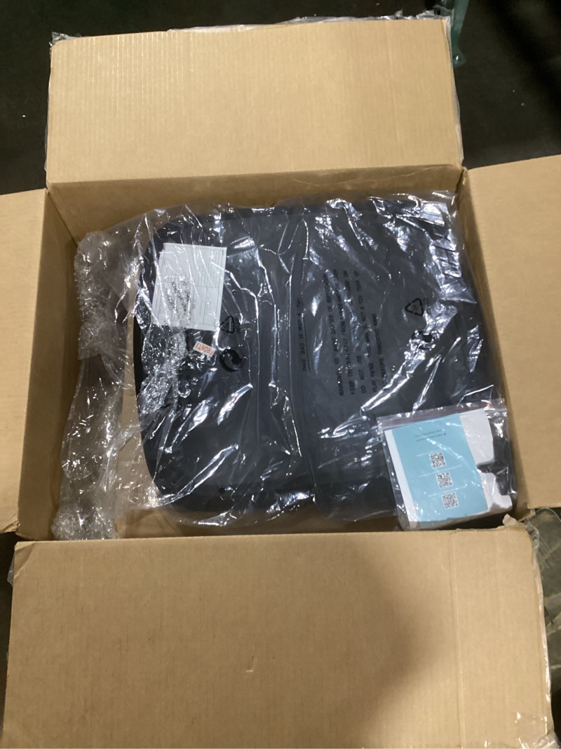 Condition photo showing Good Condition for Ergonomic Office Chair, Mesh Desk Chair with Headrest, Lumbar Support, Thick Seat Cushion, Flip-up Arms, High Back Computer Task Chairs for Home Office (English, Black/Silver) Black/Silver English