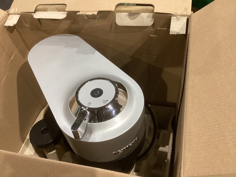 Condition photo showing Good Condition for De'Longhi Nespresso Vertuo Plus Coffee and Espresso Maker by De'Longhi, Grey with Aeroccino Milk Frother Machine + Frother Gray