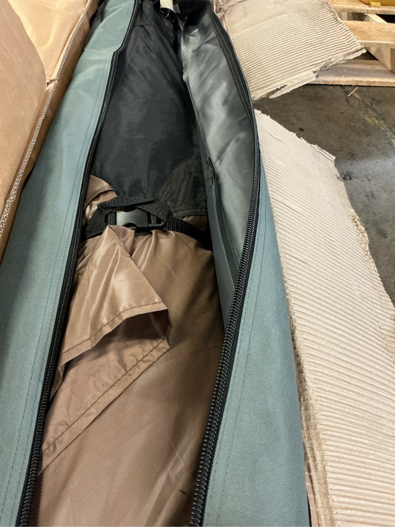 Condition photo showing Good Condition for VEVOR 12 * 12ft 6 Sided Pop-up Canopy Shelter Tent with Mesh Windows, Portable Carry Bag, Stakes, Large Shade Tents for Outdoor Camping, Lawn and Backyard, Brown/Beige Brown Upgraded 12x12ft Pop-Up Gazebo Screen Tent