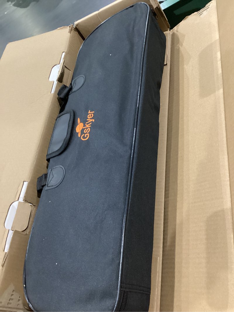 Condition photo showing As Is for Gskyer Telescope, 70mm Aperture 400mm AZ Mount Astronomical Refracting Telescope for Kids Beginners - Travel Telescope with Carry Bag, Phone Adapter and Wireless Remote.