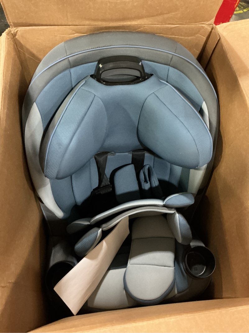 Condition photo showing Good Condition for safety 1st grow and go all-in-one slim convertible car seat, rear facing, 5-40 lbs, forward facing (30–65 lbs), high back booster seat 40-100 pounds, alaskan blue alaskan blue original
