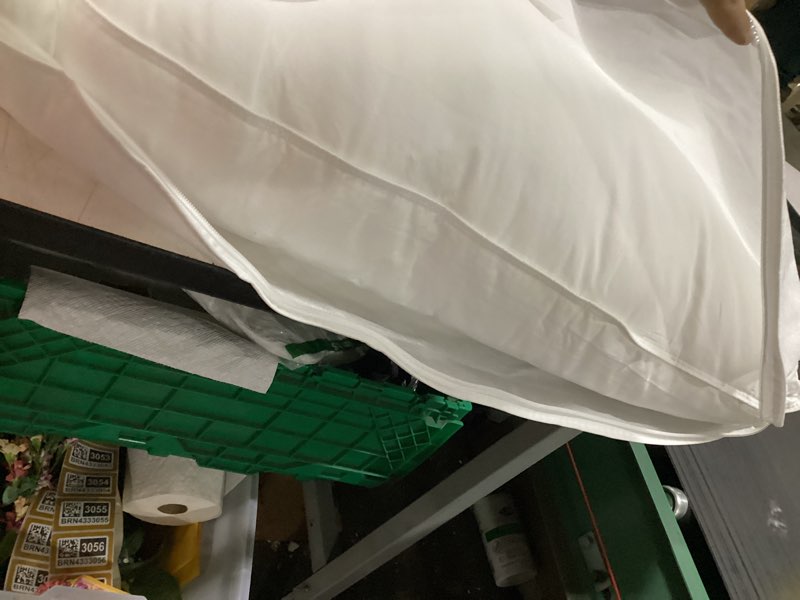Condition photo showing Good Condition for king size pillow quince 