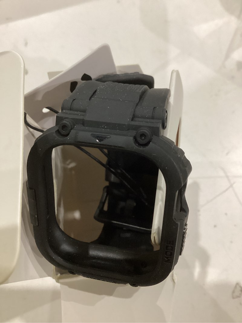 Condition photo showing Good Condition for amband m1 sport case band for apple watch ultra 3/2/1 & se 3/2/1 & series 11 10 9 8 7 6 5 4 3 49mm 46mm 45mm 44mm 42mm 41mm 40mm 38mm, shockproof & scratch resistant rugged bumper for men black 46mm