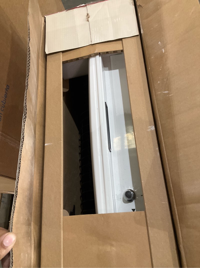 Condition photo showing As Is for master forge 30000-btu wall-mount indoor natural gas or liquid propane vent-free radiant heater