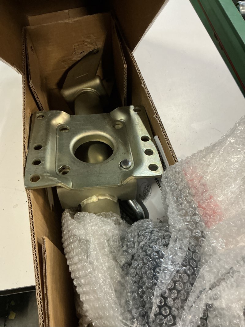 Condition photo showing New/Like New for 10\" lift swing back trailer jack - 1,000 lb capacity heavy duty bolt-on trailer tongue jack with 6\" smooth-rolling wheel and side wind handle (70148) 10\" lift single wheel- 1000 lbs capacity