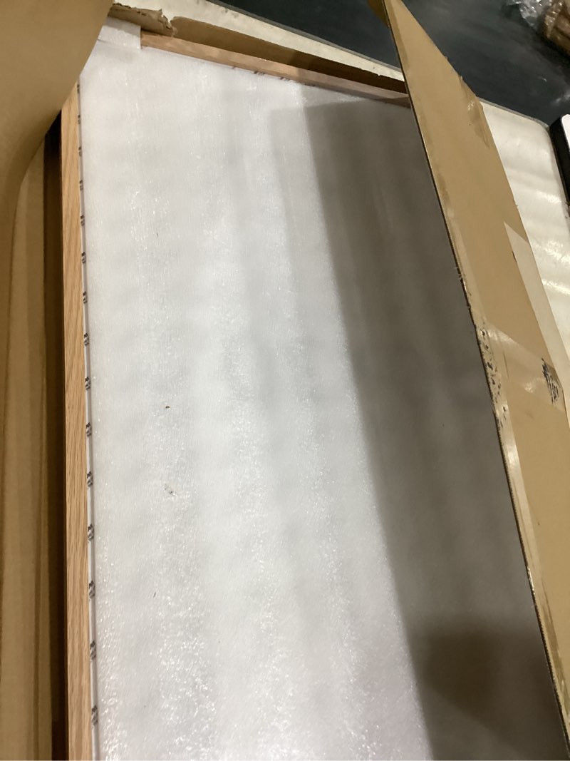 Condition photo showing Good Condition for puthiac 20x30 solid oak wood picture frame, 20 x 30 poster frames for wall, vertical or horizontal, plexi front, 1 pack, natural oak beige-1p 20x30