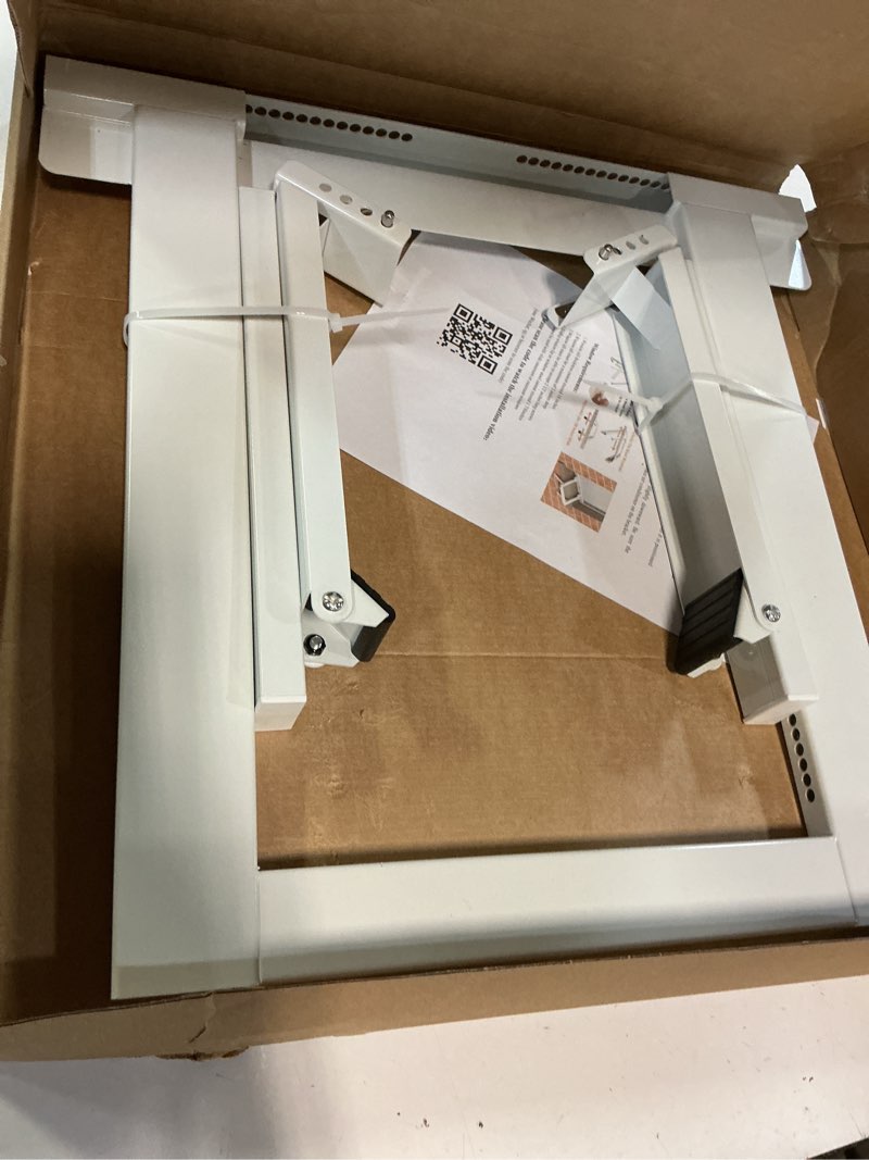 Condition photo showing Good Condition for air conditioner bracket,air conditioner support bracket,no drilling and no tools required, heavy duty steel construction holds up to 200 lbs, with installation instruction manual