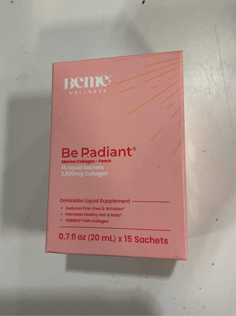 Condition photo showing New/Like New for beme liquid collagen for women - 2500mg verisol collagen liquid with biotin, coq10 & vitamin c - cli