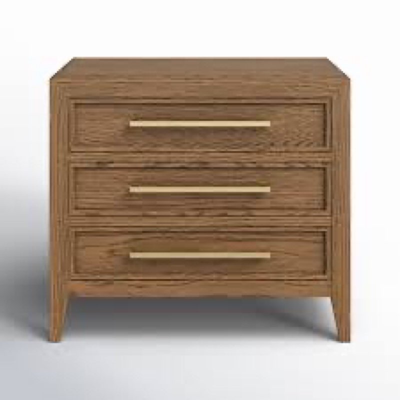 Adley 3-Drawer Nightstand