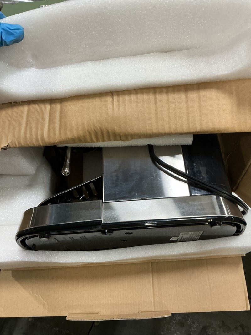 Condition photo showing As Is for gevi commercial espresso and coffee makers, professional 20 bar espresso maker with milk frother, stainless steel expresso coffee machines for home, compact cappuccino machine, great gift sterling silver