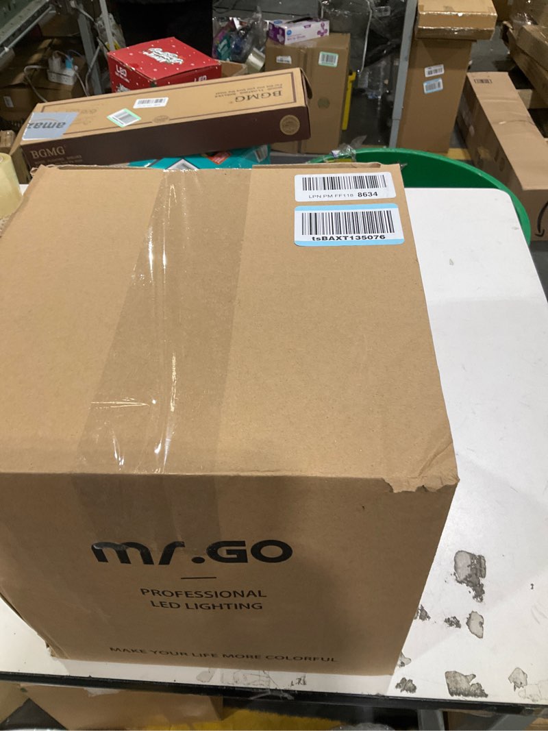 Condition photo showing New/Like New for Mr.Go 12-inch Rechargeable LED Ball Light, RGB Color-Changing Globe Orb Lamp w/Remote, Home Kids Room Bedroom Bar Table Patio Pool Party Dimmable Sphere Nightlight Relax Mood Lighting Decoration Ball 12"