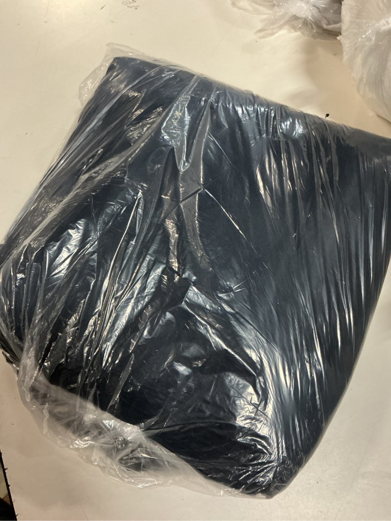 Condition photo showing New/Like New for organic crisp percale duvet cover set, full/queen, navy