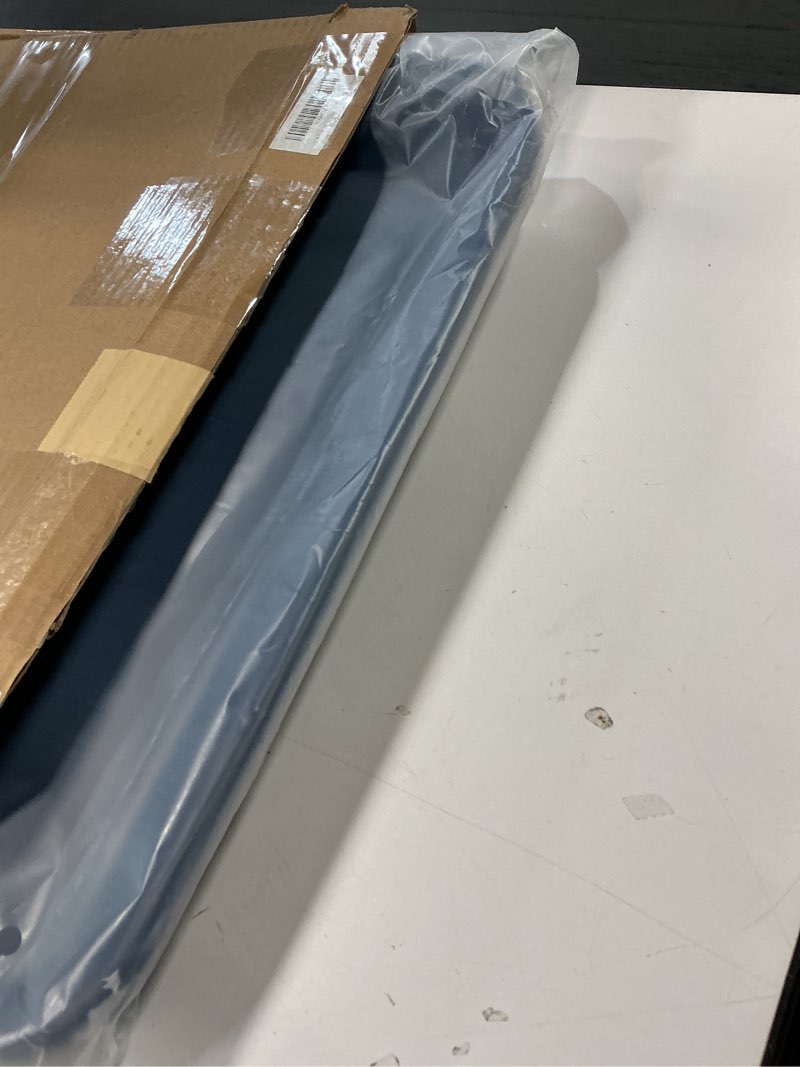 Condition photo showing New/Like New for KINGEN 2-Pack Navy Blue Bamboo Fiber Serving Trays - 18×13-inch Extra Large w/Handles Tray, Platters for 4th of July, Christmas, BBQ, Picnic, Outdoor Dining - Durable, Lightweight (Classic Blue) Navy Blue 18inch