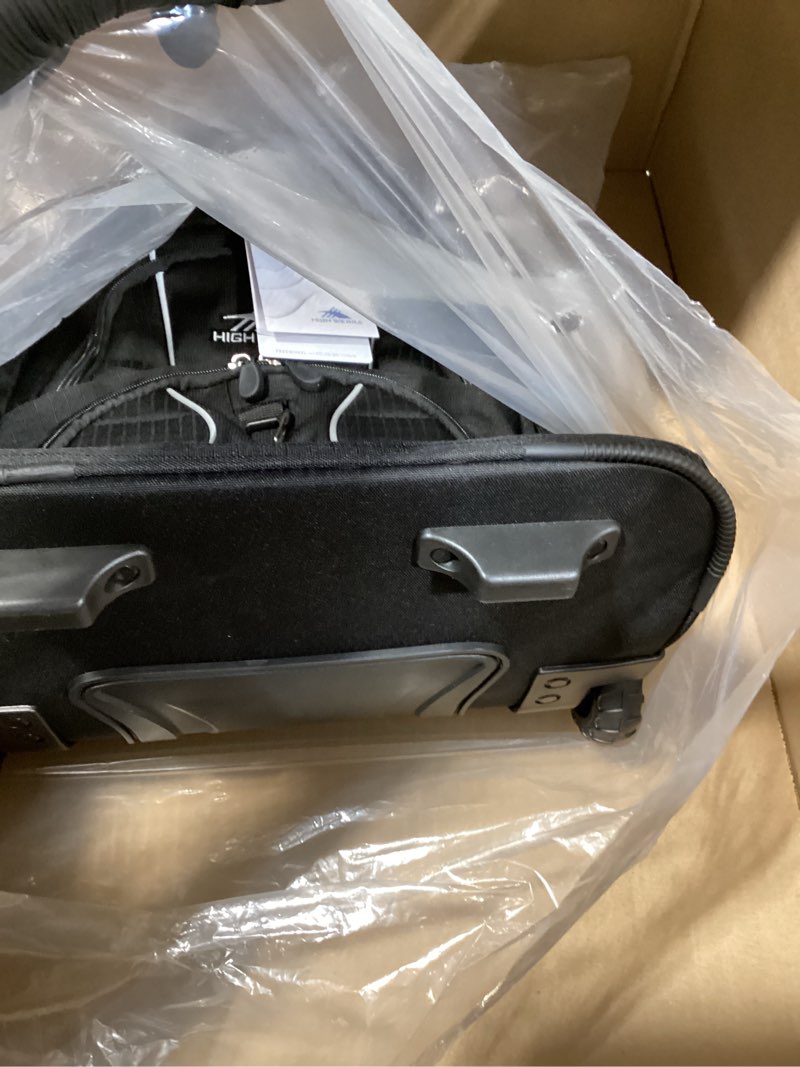 Condition photo showing Good Condition for high sierra freewheel wheeled laptop backpack, silver heather, 20.5 x 13.5 x 8-inch one size silver heather