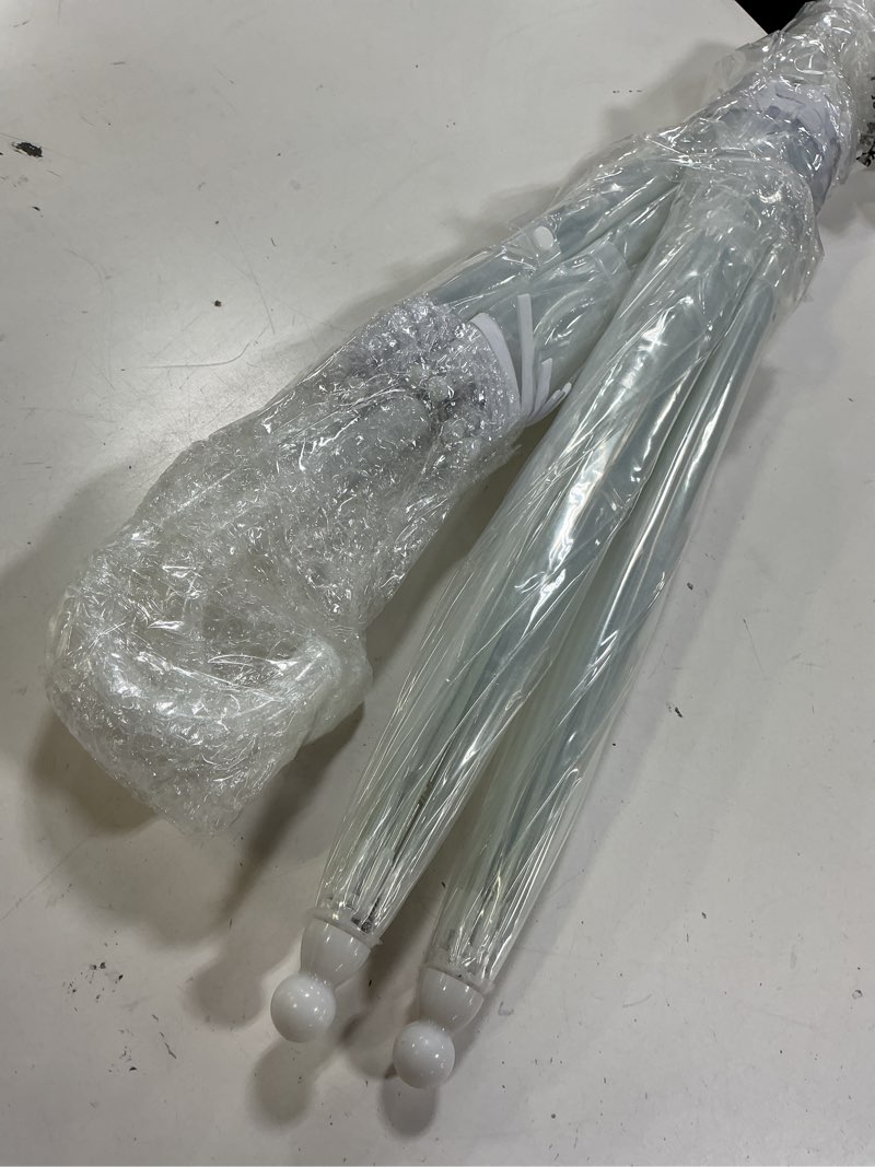 Condition photo showing Good Condition for kacctyen 4 pcs kids clear windproof bubble umbrella auto open rainproof transparent umbrella for children boys girls outing (white border)