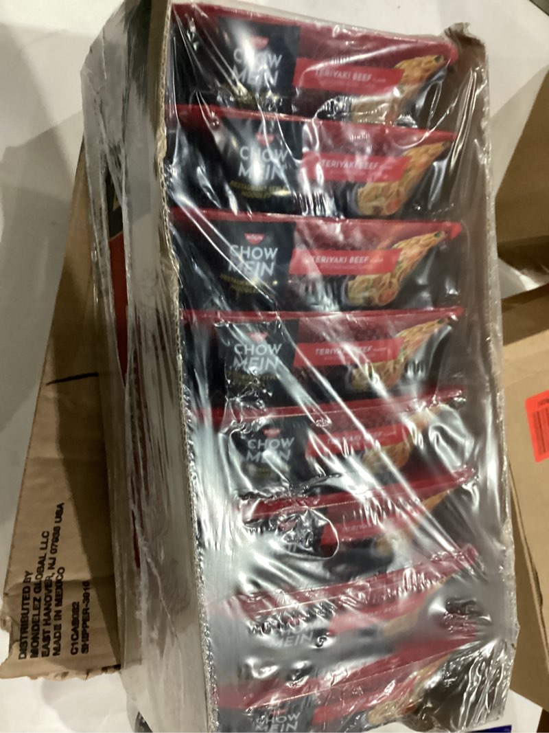 Condition photo showing New/Like New for Nissin Chow Mein Noodles, Teriyaki Beef, 4 Ounce (Pack of 8) Teriyaki Beef 4 Ounce (Pack of 8)