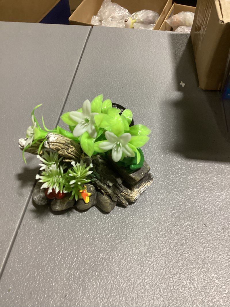 Condition photo showing New/Like New for GloFish Driftwood Ornament Large Detailed Aquarium Decor