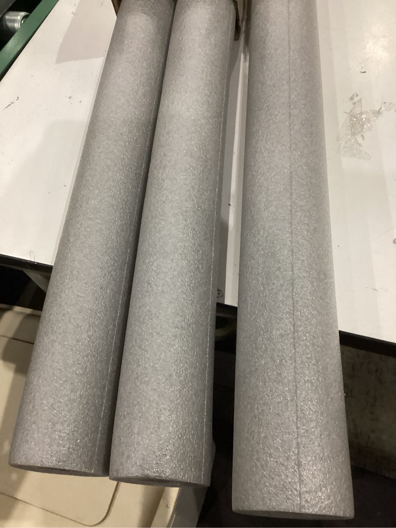 Condition photo showing Good Condition for -metre long pole polyethylene pipe insulation, grey – all sizes and insulation thicknesses