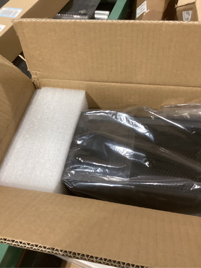 Condition photo showing Good Condition for Space Heater, 25" Space Heaters for Indoor Use, 1500W Electric Heaters with Remote, Tower Heater with Overheat & Tip-Over Protection, Quiet, Fast and Safe Heating for Room Bedroom Office Home 1500W Space Heater