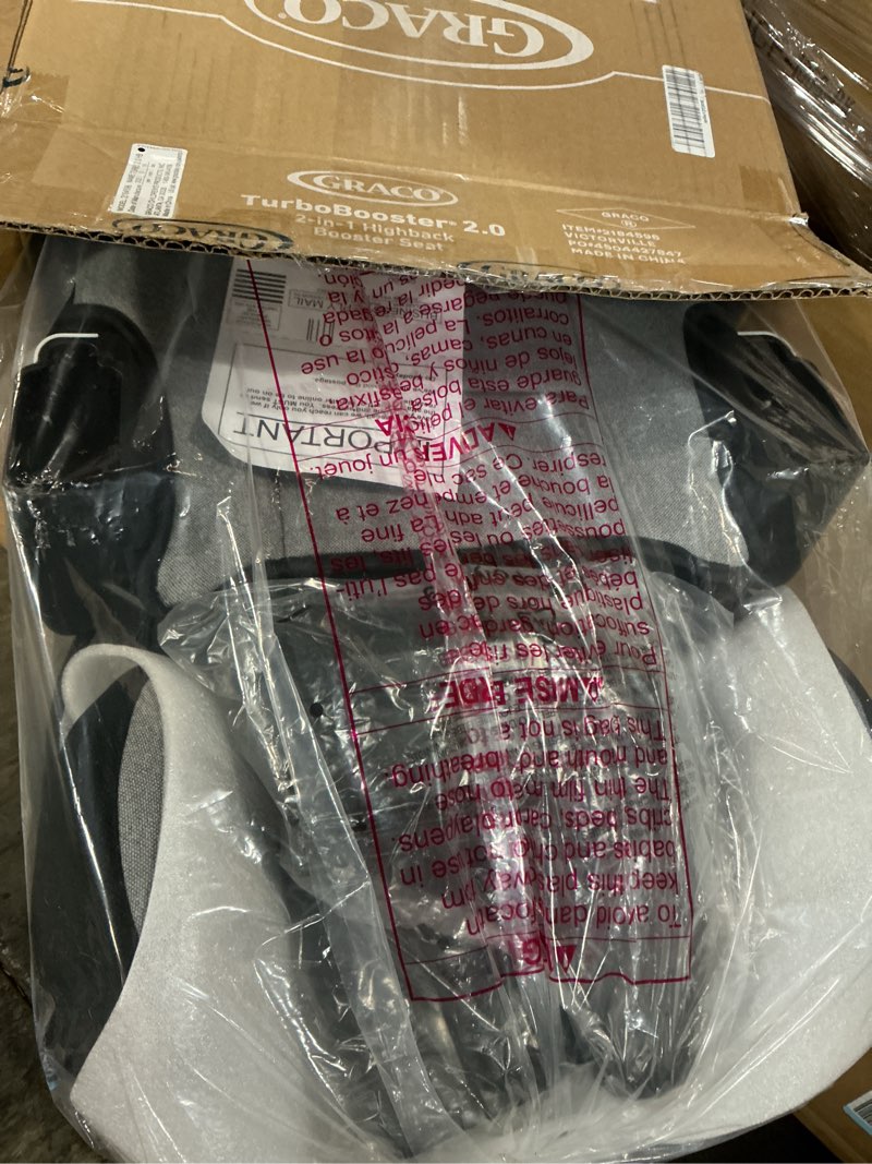 Condition photo showing New/Like New for Graco TurboBooster 2.0 Highback Booster Car Seat, Declan TurboBooster 2.0 Declan