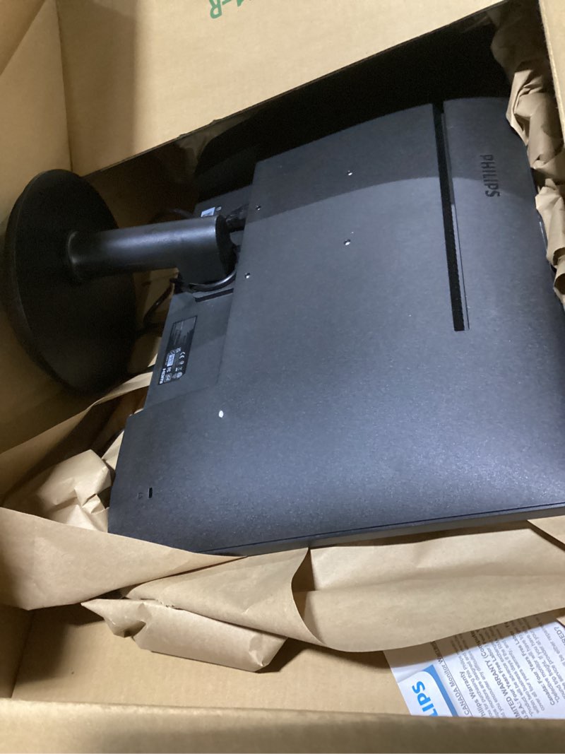 Condition photo showing Good Condition for Philips New 27-inch Class Thin Full HD (1920 x 1080) 100Hz Monitor, VESA, HDMI x 1, VGA Port x1, Eye Care, 4 Year Advance Replacement Warranty, 271V8LB, Black 27" VA Panel 100Hz
