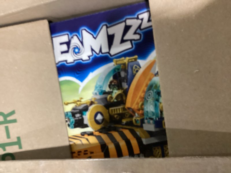 Condition photo showing As Is for lego dreamzzz tiger shark tank building toy for boys & girls - ages 9+ - pretend play set for kids, ages 9+, w/2 build options - includes 5 minifigures - gift idea for birthdays - 71515