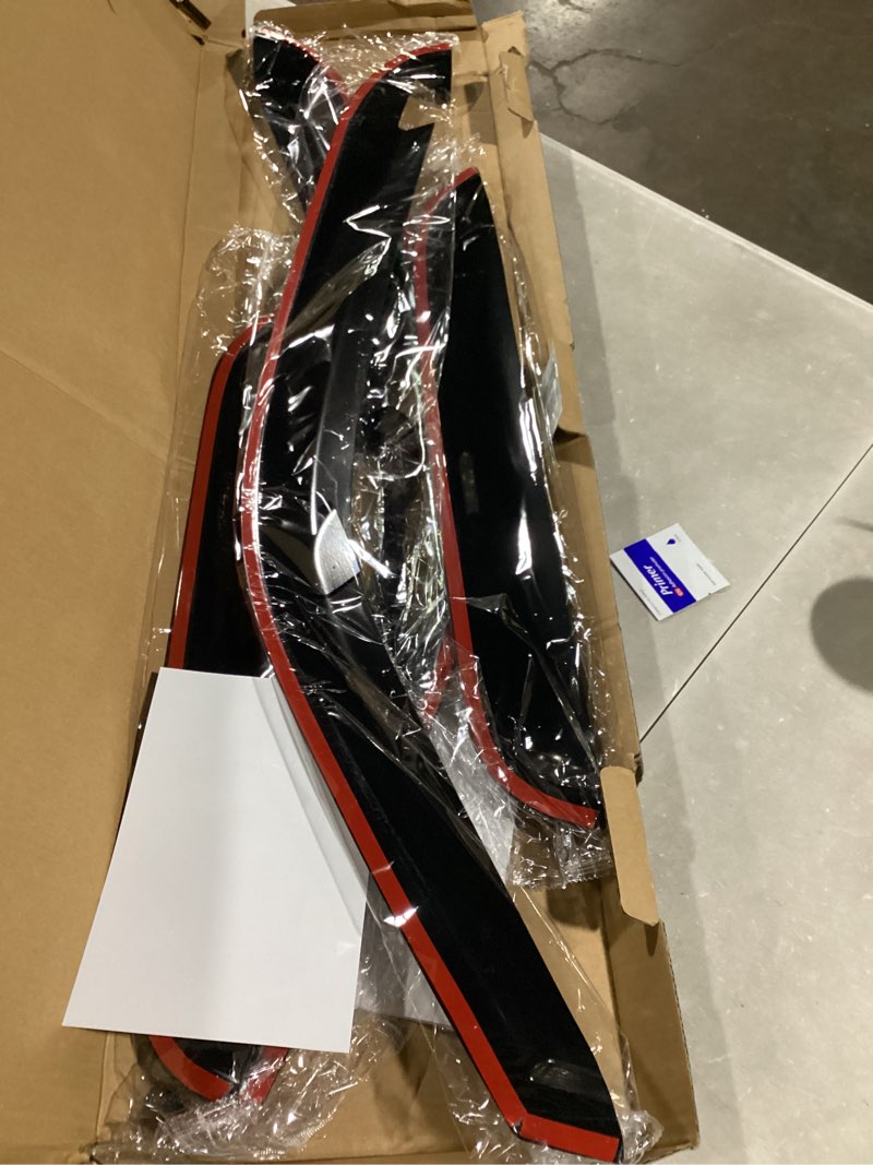 Condition photo showing As Is for Window Visors Rain Guards for 1999-2006 Chevy Silverado/GMC Sierra 1500/2500/ 3500/ 2500HD, Window Vent Wind Deflectors Visors Shades for 2007 Silverado/Sierra Classic Model - Extended Cab 1999-2007 silverado/sierra ext cab