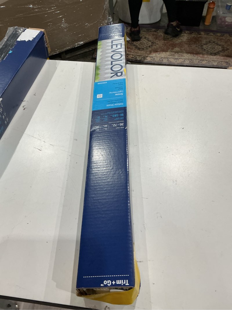Condition photo showing Good Condition for levolor trim+go light filtering cellular shades