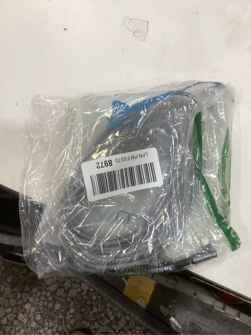 Condition photo showing New/Like New for 100W Fast USB C Charger Cable Right Angle, USB A/C to USB C Cable, 90 Degree Type C Braided Charging Cord for iPhone 17 16 15 Series,Samsung UItra S25 S24,MacBook (2, Black, 10ft) 10ft Grey 2