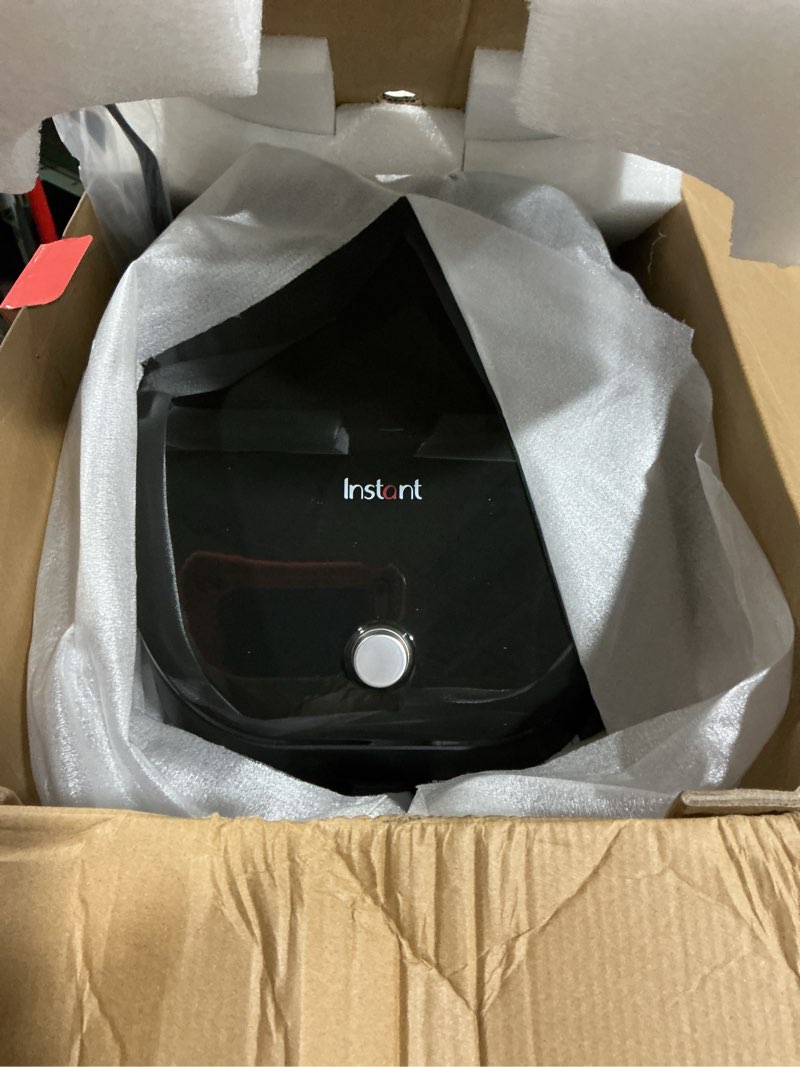 Condition photo showing Good Condition for Instant Pot Vortex Slim XL 6QT Air Fryer that Crisps, Roasts, Reheats, Bakes, Broils & is Quiet, Space Saving, Nonstick, Dishwasher-Safe, 100+ In-App Recipes, from the Makers of Instant Pot, Black Slim 6 quarts
