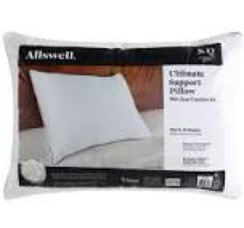 allswell ultimate comfort bed pillow with dual function fill, standard/king 