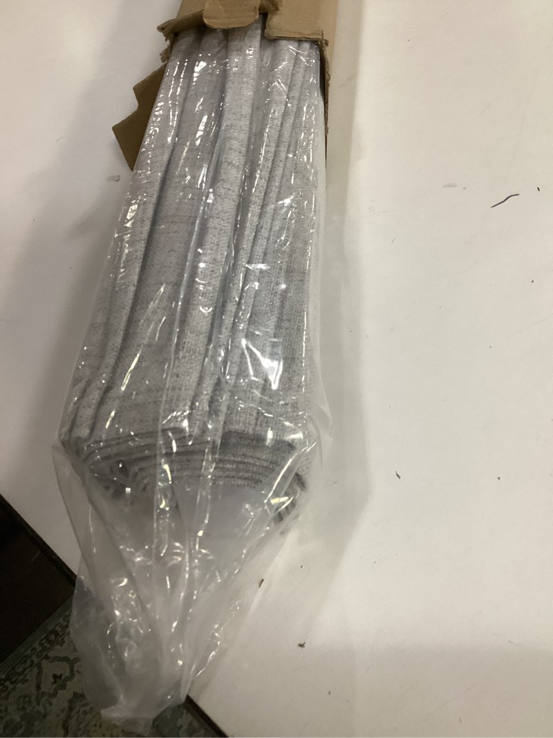 Condition photo showing Good Condition for Joydeco Cordless Roman Shades, Linen Fabric Window Blinds, Thermal Insulated Blackout Blinds, Room Darkening Shades for Indoor Windows, Easy to Install, 24" W×75" H, Greyish White Greyish White 24"W x 75"H
