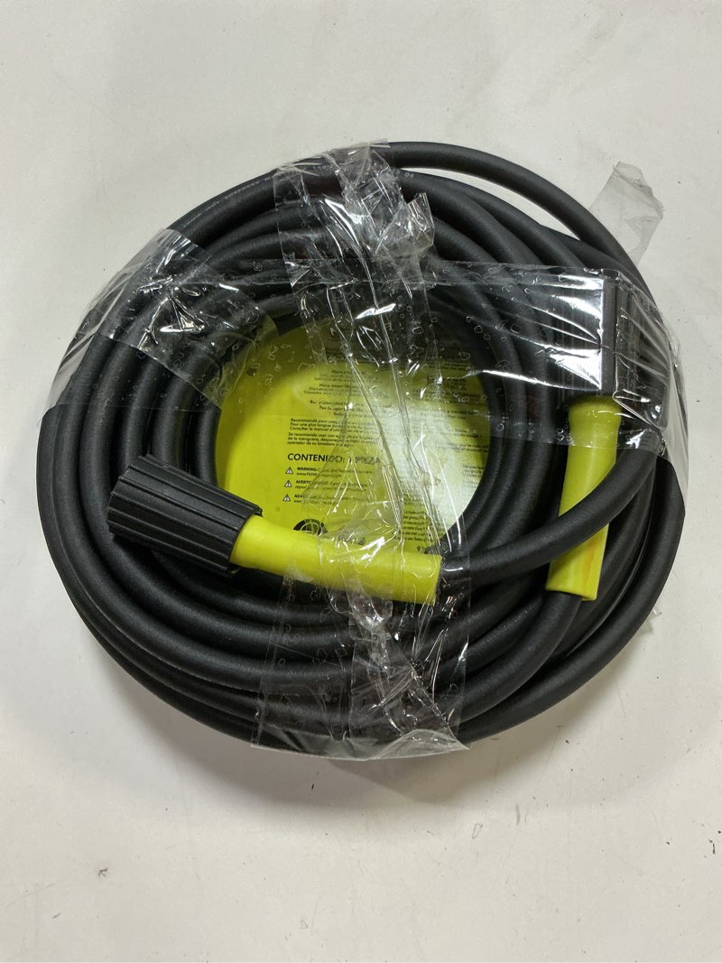 Condition photo showing Good Condition for ryobi 1/4 in. x 50 ft. 3600 psi flexible pressure washer hose