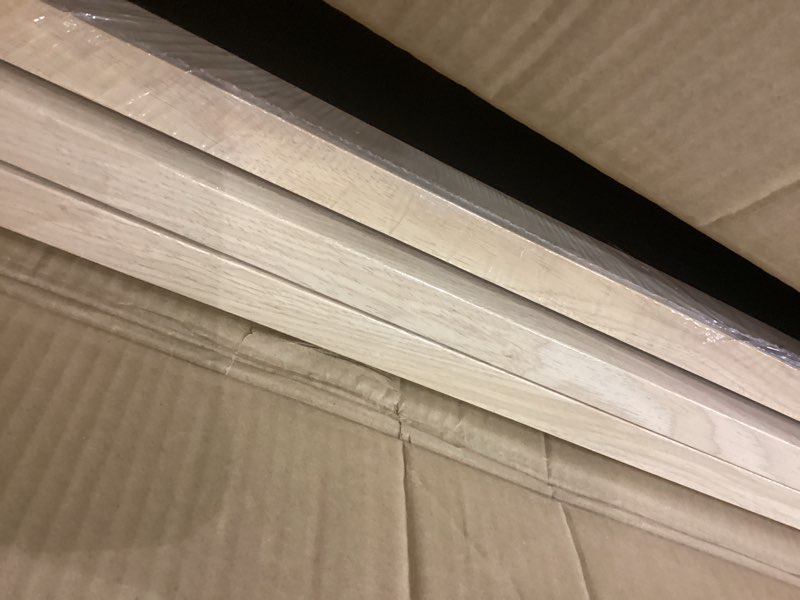 Condition photo showing Good Condition for Large 3D Textured Framed Boho Neutral Abstract Wall Art for Living Room, 3 Piece Modern Paintings Artwork for Walls, Black White Brown Minimalist Geometric Pictures for Hallway Office Wall Decor 24x36 In 24" W x 36" H x 3Pcs Monochrome