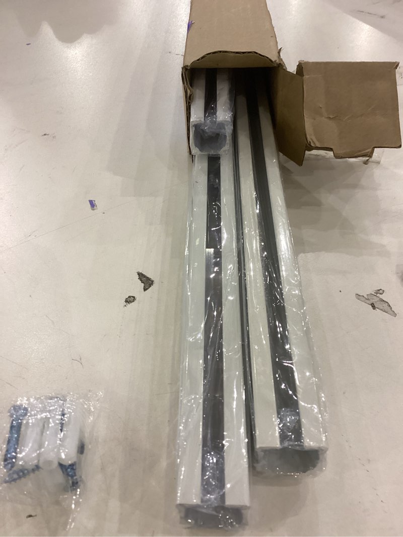 Condition photo showing New/Like New for KOLAKO Ceiling Curtain Track, (3Ft-9Ft) Aluminum Curtain Track Wall Mount Heavy Duty Curtain Rail System, Room Divider, Sliding Drop Ceiling Track for Curtains, Rv