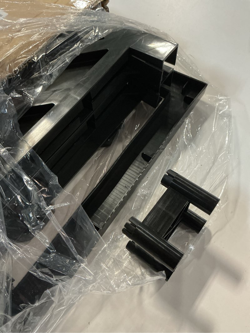 Condition photo showing Good Condition for Lattice Design Planter Box 2-Pack – 14.75-Inch Decorative Outdoor Flower or Plant Pots – Front Porch, Patio, and Garden Decor by Pure Garden (Black) Black Pack of 2