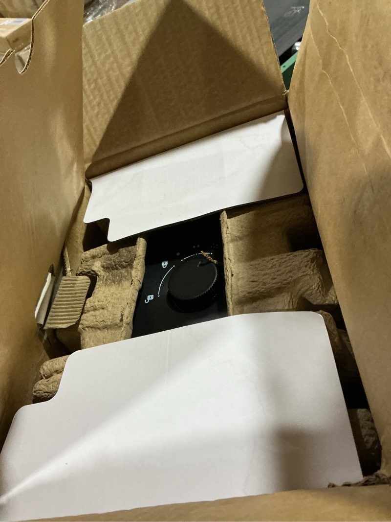 Condition photo showing As Is for gevi grind & brew coffee maker 10 cup, built-in burr grinder drip coffee machine, programmable touch screen, 4-hour warm plate, permanent filter & glass carafe matte black