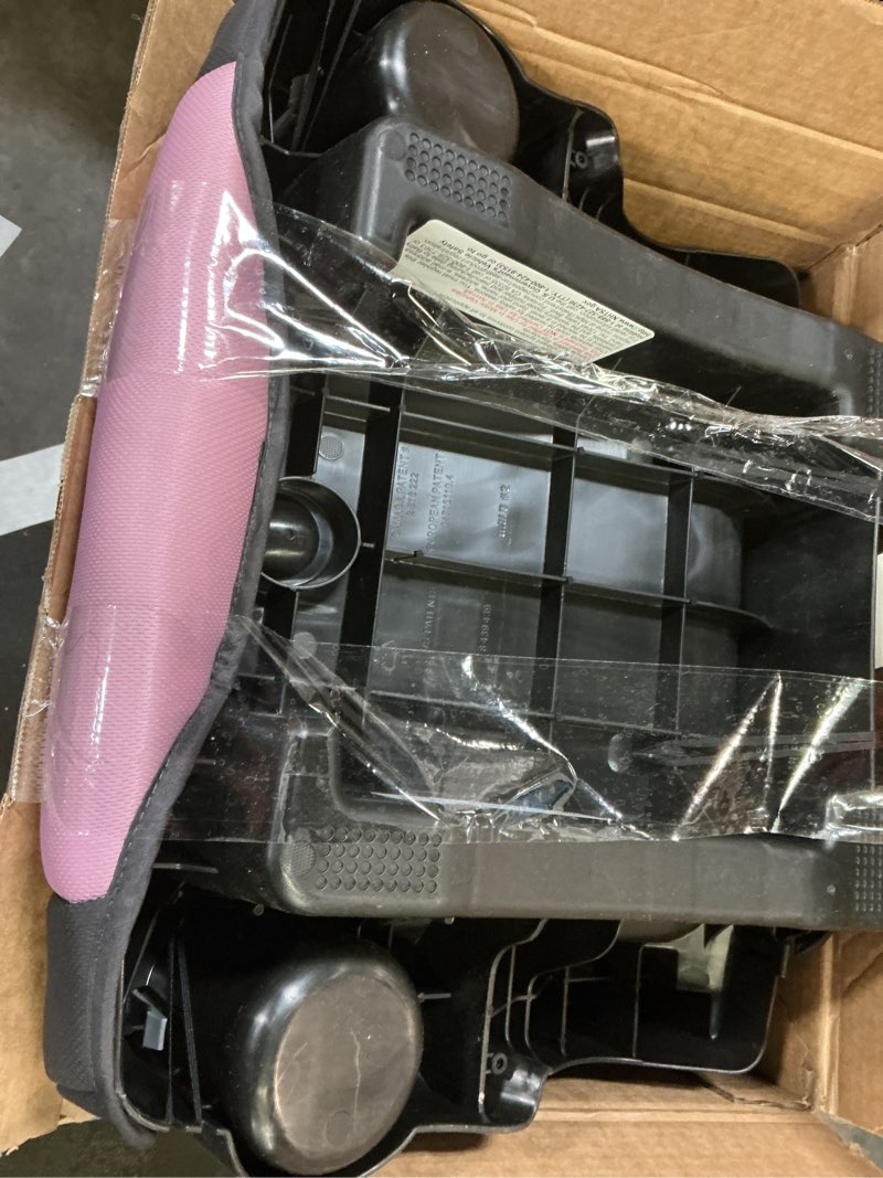 Condition photo showing As Is for Baby Trend Protect 2-In-1 Folding Booster Car Seat - Dash Rose