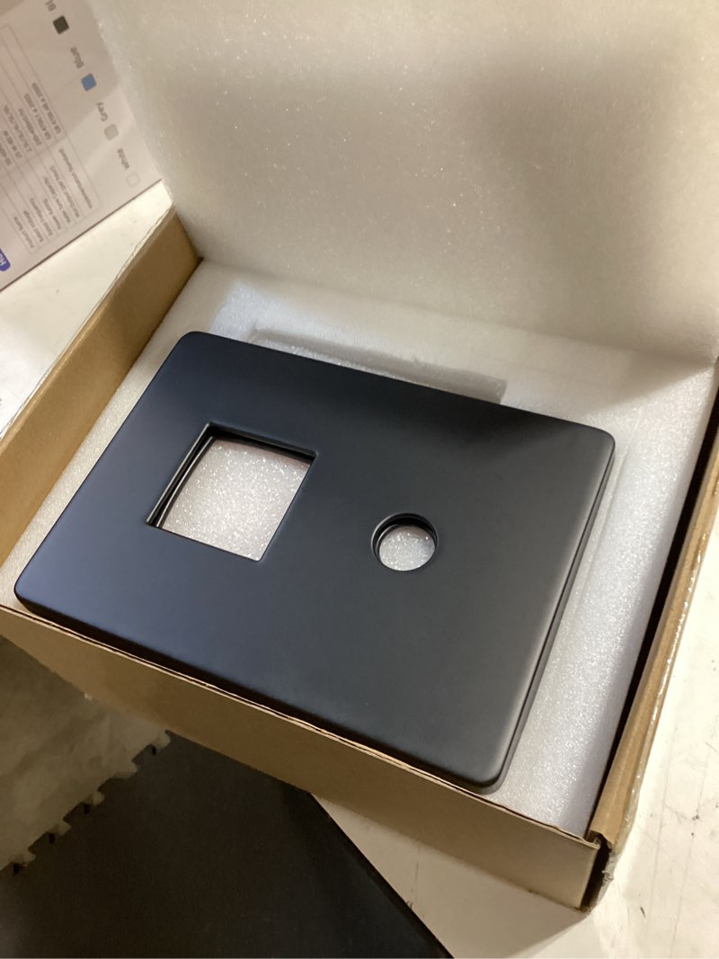 Condition photo showing Good Condition for skowll shower valve only matte black dual function shower valve replacement wall mount single-handle 2 way shower diverter valves rough-in shower control mixer valve kit 2 way matte black