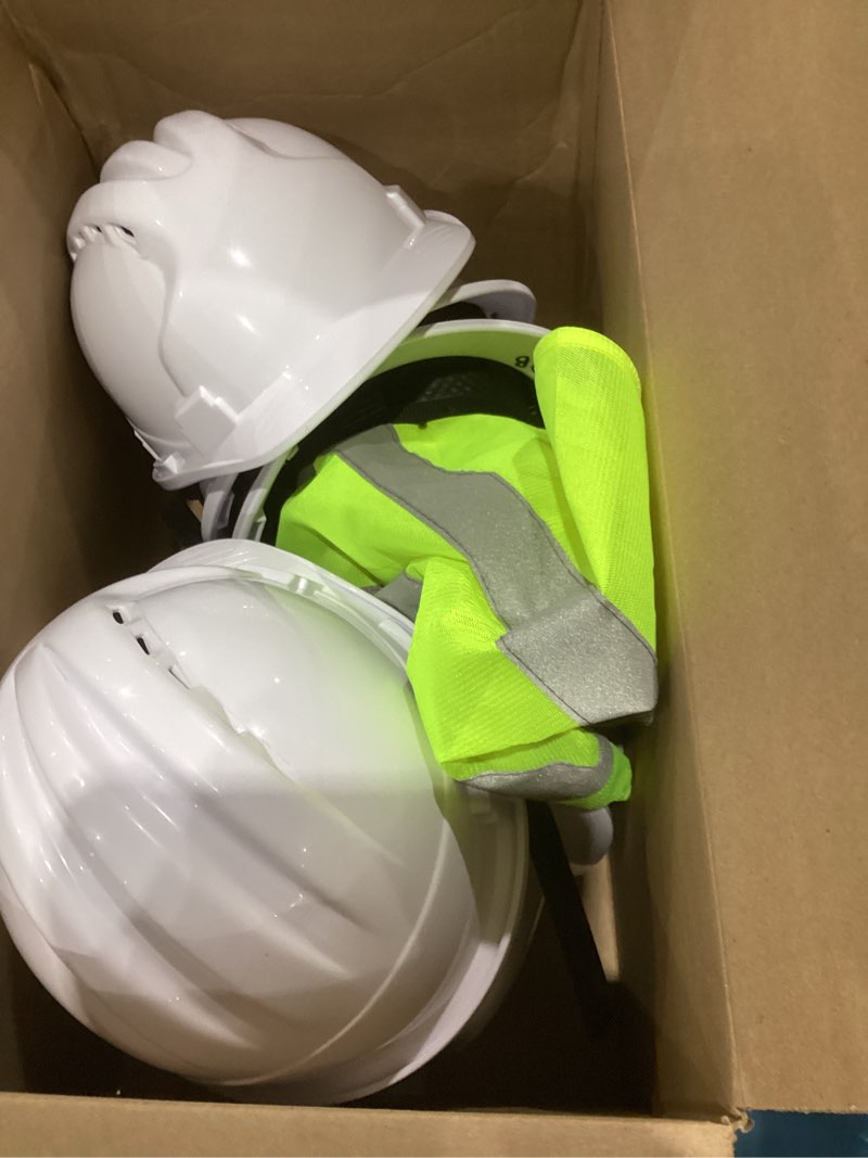 Condition photo showing Good Condition for pyramex safety sl series cap style hard hat, 4-point snap lock suspension