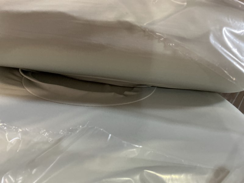 Condition photo showing Good Condition for c cushion lab deep sleep pillow, patented ergonomic contour design for side & back sleepers, orthopedic cervical shape gently cradles head & provides neck support & shoulder pain relief - calm grey