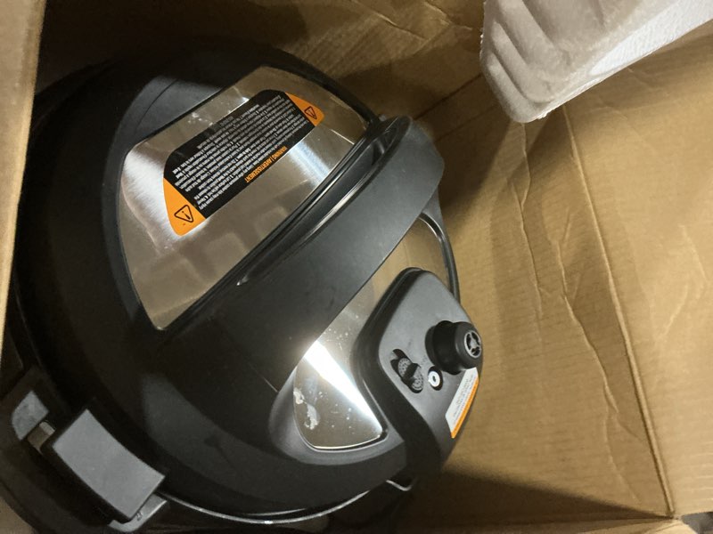 Condition photo showing Good Condition for Instant Pot Duo 7-in-1 Electric Pressure Cooker, Slow Cooker, Rice Cooker, Steamer, Sauté, Yogurt Maker, Warmer & Sterilizer, Includes App With Over 800 Recipes, Stainless Steel, 8 Quart 8 Quarts