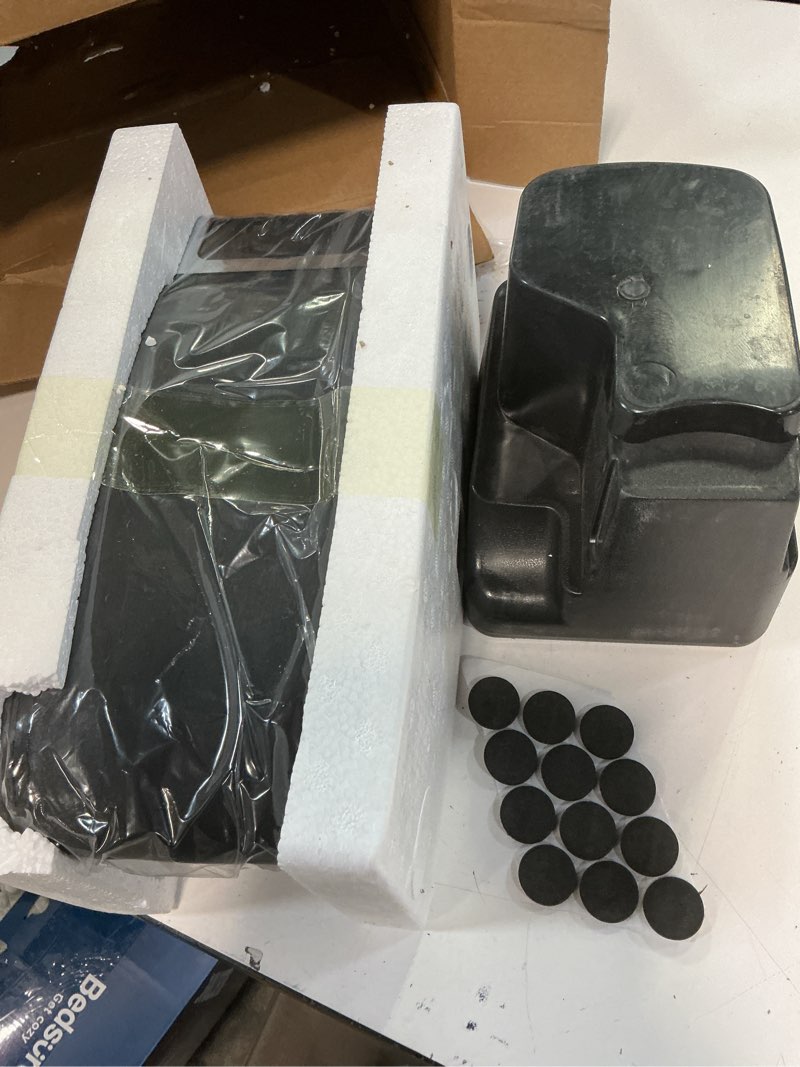 Condition photo showing Good Condition for Armrest Box for Kia Rio 2012-2016 Double Layer Front Center Console Black Leather with Charging 7 USB Ports 12-16 Black stitching