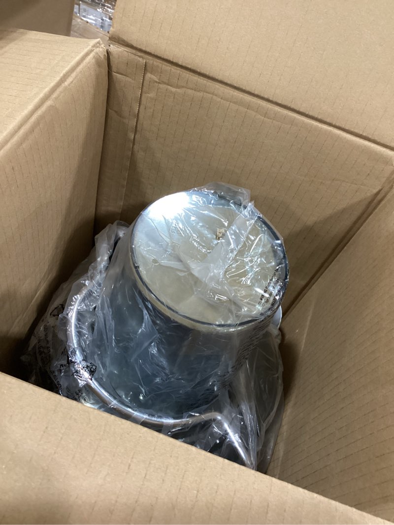Condition photo showing As Is for juicer machines, 1200w juicer with 3" feed chute for whole fruits and vegs, dual speeds centrifugal juice extractor, heavy duty full copper motor, 35oz large juice jug, stainless steel black
