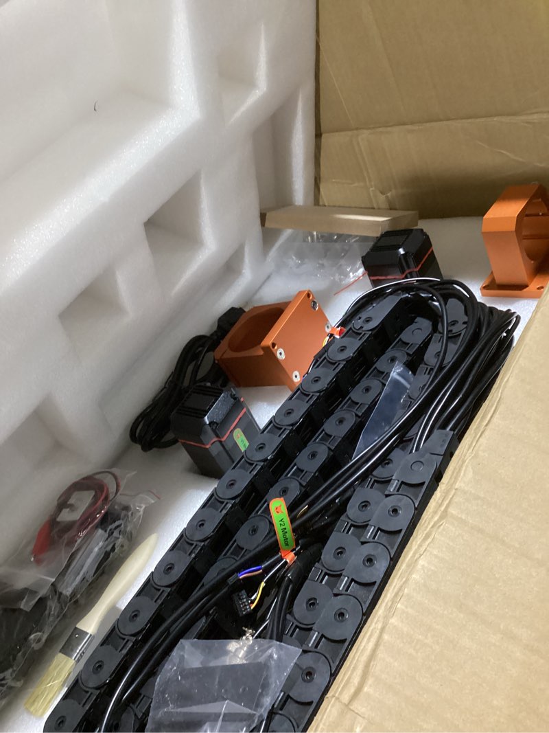 Condition photo showing Good Condition for FoxAlien Masuter 3S CNC Router Machine with NEMA 23 Closed-Loop Stepper Motor, 400W Spindle 3 Axis Engraving Milling Machine for Wood Acrylic Aluminum Carving Cutting